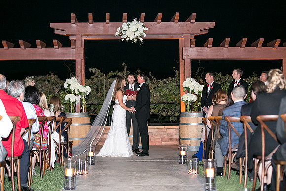Beautiful wedding at Wiens Family Cellars Temecula Winery - Sarah & Shawn