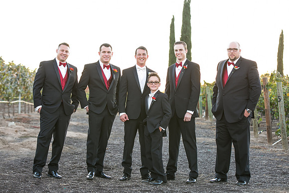Beautiful wedding at Wiens Family Cellars Temecula Winery - Sarah & Shawn