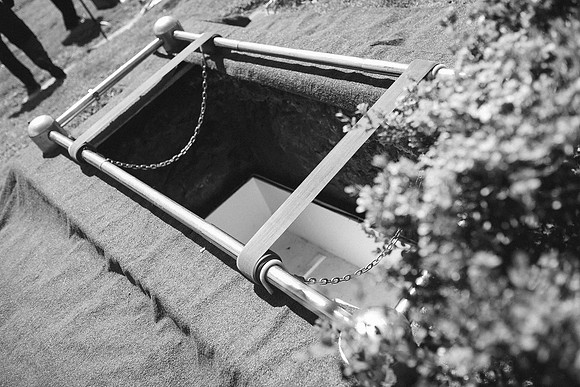 TL's Mom Funeral - B&W-170
