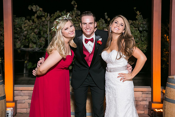 Beautiful wedding at Wiens Family Cellars Temecula Winery - Sarah & Shawn