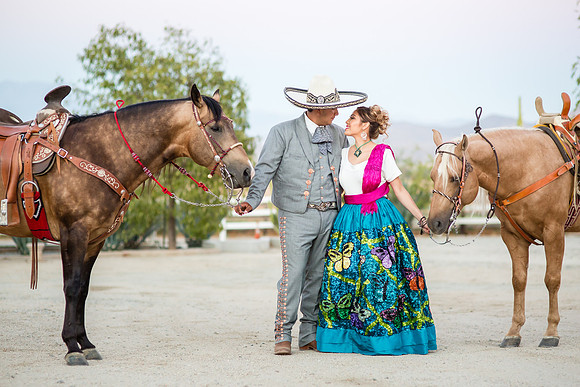 Engagement Photo by Menifee, Temecula, Fallbrook Wedding Photographer at Rancho R Los Agaves, Alfi and Angel