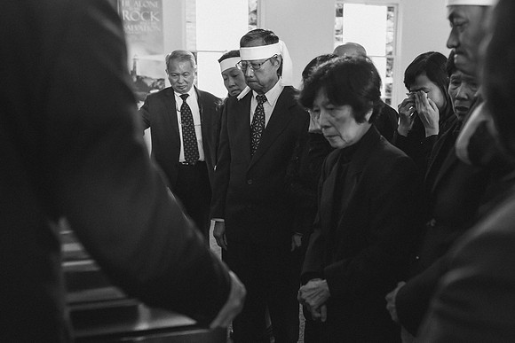 TL's Mom Funeral - B&W-151