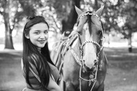 Wedding Photographer in Temecula, Engagement Photo with beautiful Couple and Horses in Riverside, California - Mayra and Juan