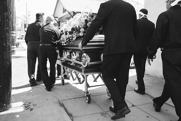 TL's Mom Funeral - B&W-164