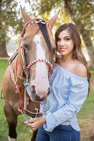 Wedding Photographer in Temecula, Engagement Photo with beautiful Couple and Horses in Riverside, California - Mayra and Juan