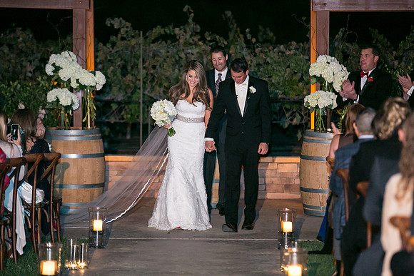 Beautiful wedding at Wiens Family Cellars Temecula Winery - Sarah & Shawn