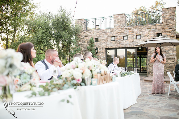 Wedding photo at Lake Oak Meadows, Temecula Winery by Photographer of Photoquest Studio