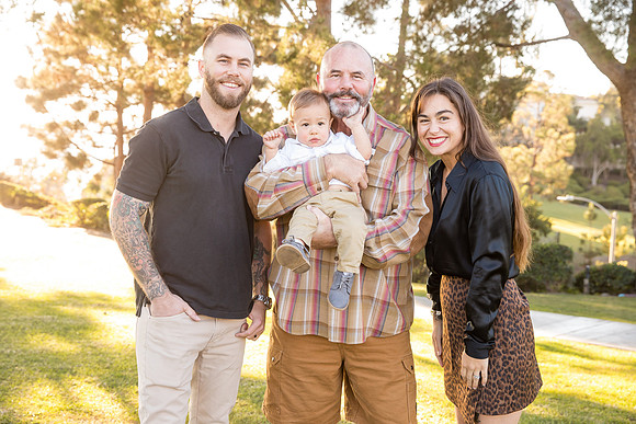 Family Photo in Dana Point by Wedding Photographer in Temecula, Fallbrook, Parris & Derek-39