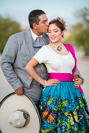 Engagement Photo by Menifee, Temecula, Fallbrook Wedding Photographer at Rancho R Los Agaves, Alfi and Angel