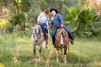 Wedding Photographer in Temecula, Engagement Photo with beautiful Couple and Horses in Riverside, California - Mayra and Juan
