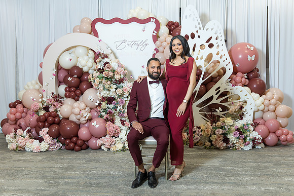 beautiful indian family little butterfly babyshower pooja parth-498