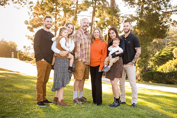 Family Photo in Dana Point by Wedding Photographer in Temecula, Fallbrook, Parris & Derek-3