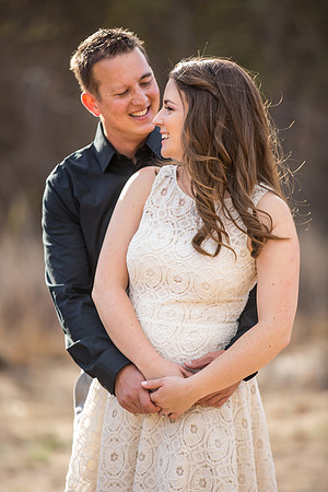 Southern California Engagement with nature in fall Photos in Fallbrook, San Diego by Temecula Winery Wedding Photographer, Sarah & Shawn