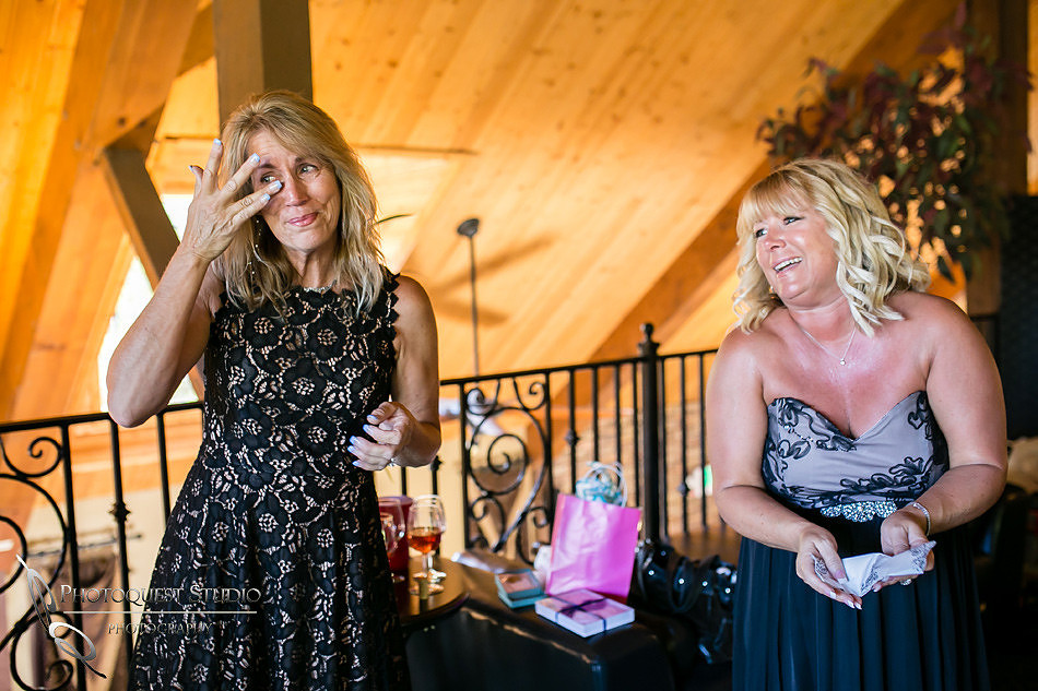 Moms cry at Wedding at Longshadow Ranch Winery
