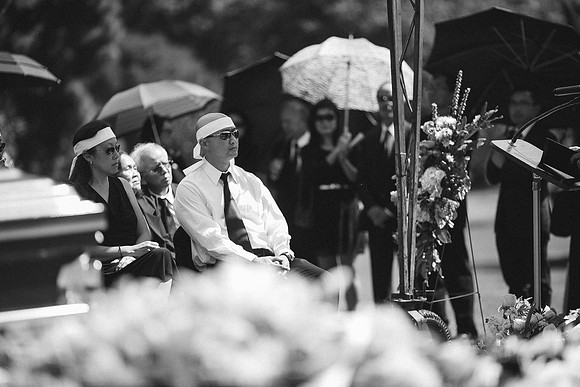 TL's Mom Funeral - B&W-213