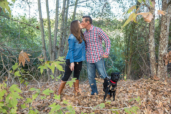 Southern California Engagement with nature in fall Photos in Fallbrook, San Diego by Temecula Winery Wedding Photographer, Sarah & Shawn