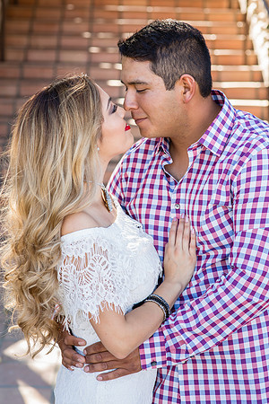 Engagement Photo by Menifee, Temecula, Fallbrook Wedding Photographer at Rancho R Los Agaves, Alfi and Angel