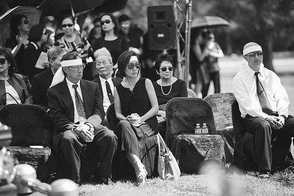 TL's Mom Funeral - B&W-188