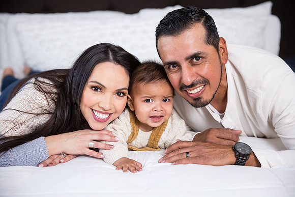 Three generations family photo in Riverside, California, Mariana's Family-37