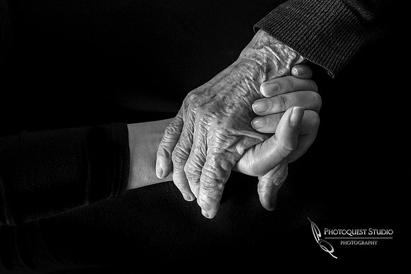 Grandma & Gia's Hands