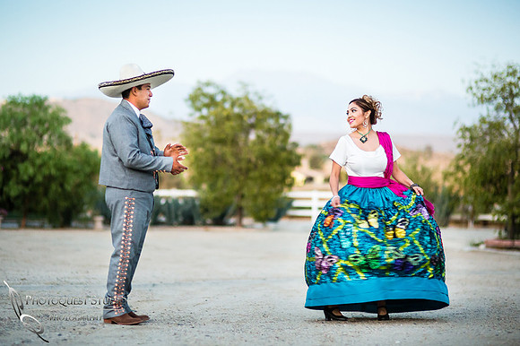 dancing and cheering, the vaquero