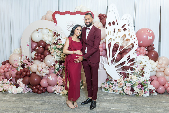 beautiful indian family little butterfly babyshower pooja parth-473