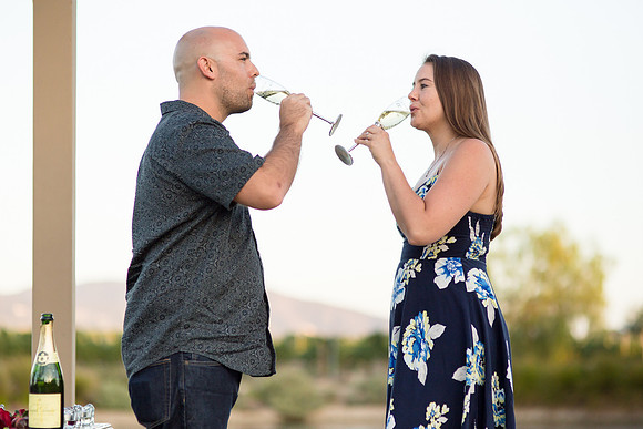 Surprise Proposal at Ponte Winery by Temecula Wedding Photographer