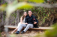Southern California Engagement with nature in fall Photos in Fallbrook, San Diego by Temecula Winery Wedding Photographer, Sarah & Shawn