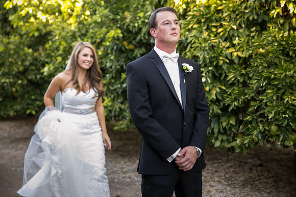 Beautiful wedding at Wiens Family Cellars Temecula Winery - Sarah & Shawn