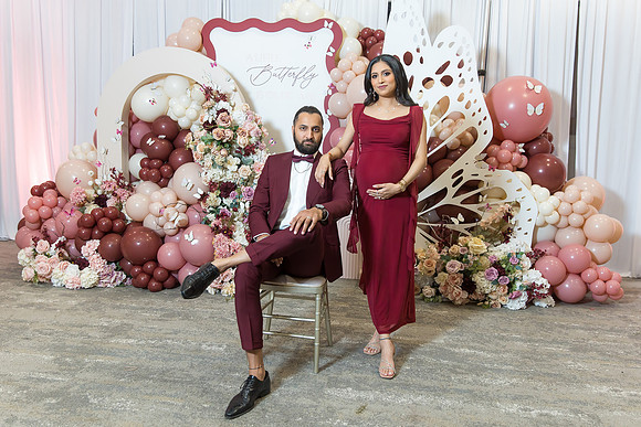 beautiful indian family little butterfly babyshower pooja parth-506