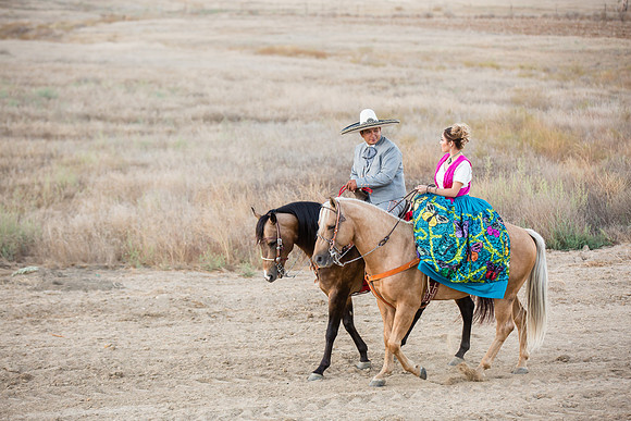 Engagement Photo by Menifee, Temecula, Fallbrook Wedding Photographer at Rancho R Los Agaves, Alfi and Angel