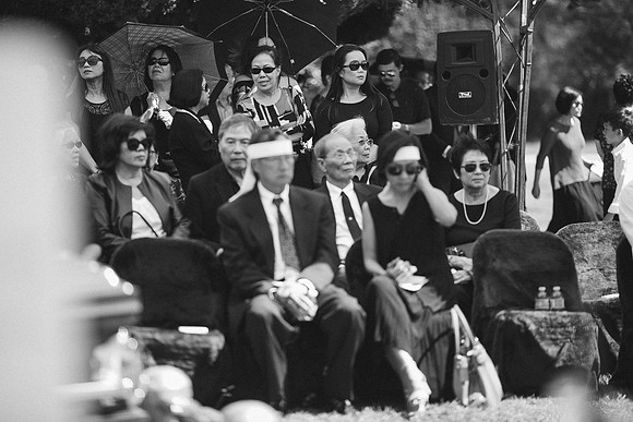 TL's Mom Funeral - B&W-187