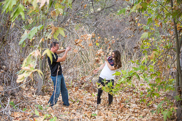 Southern California Engagement with nature in fall Photos in Fallbrook, San Diego by Temecula Winery Wedding Photographer, Sarah & Shawn