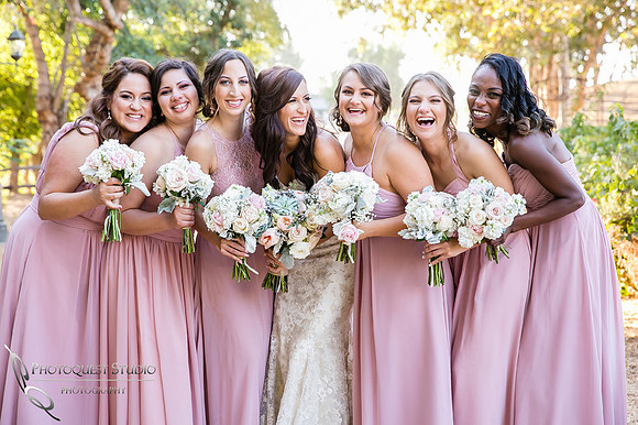 Wedding photo at Lake Oak Meadows, Temecula Winery by Photographer of Photoquest Studio