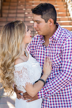 Engagement Photo by Menifee, Temecula, Fallbrook Wedding Photographer at Rancho R Los Agaves, Alfi and Angel