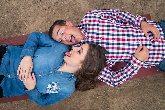 Southern California Engagement with nature in fall Photos in Fallbrook, San Diego by Temecula Winery Wedding Photographer, Sarah & Shawn