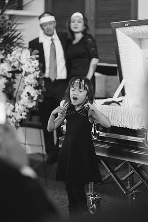 TL's Mom Funeral - B&W-49