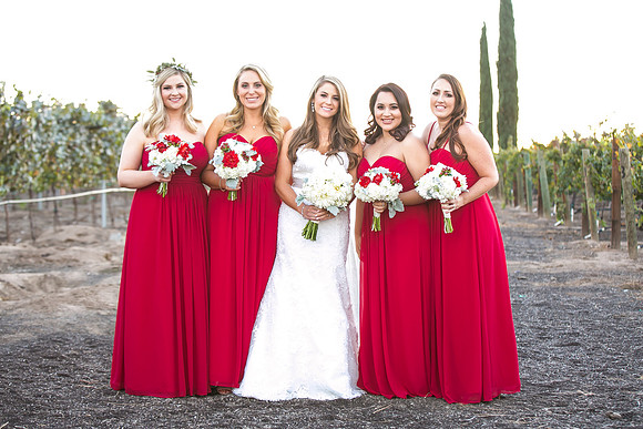 Beautiful wedding at Wiens Family Cellars Temecula Winery - Sarah & Shawn