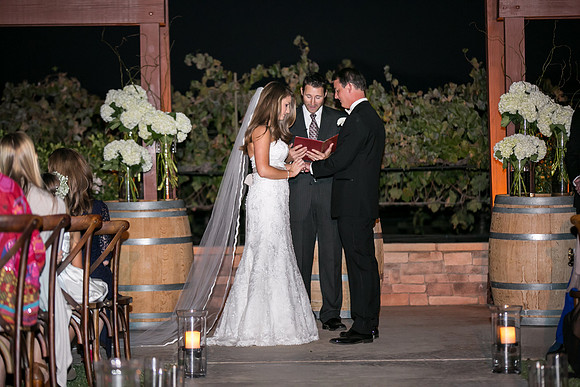 Beautiful wedding at Wiens Family Cellars Temecula Winery - Sarah & Shawn